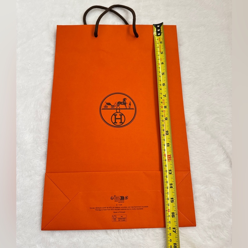 Herms Orange Bag - image 2